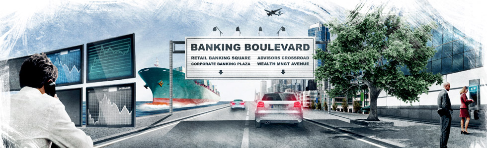 Banking Boulevard banner